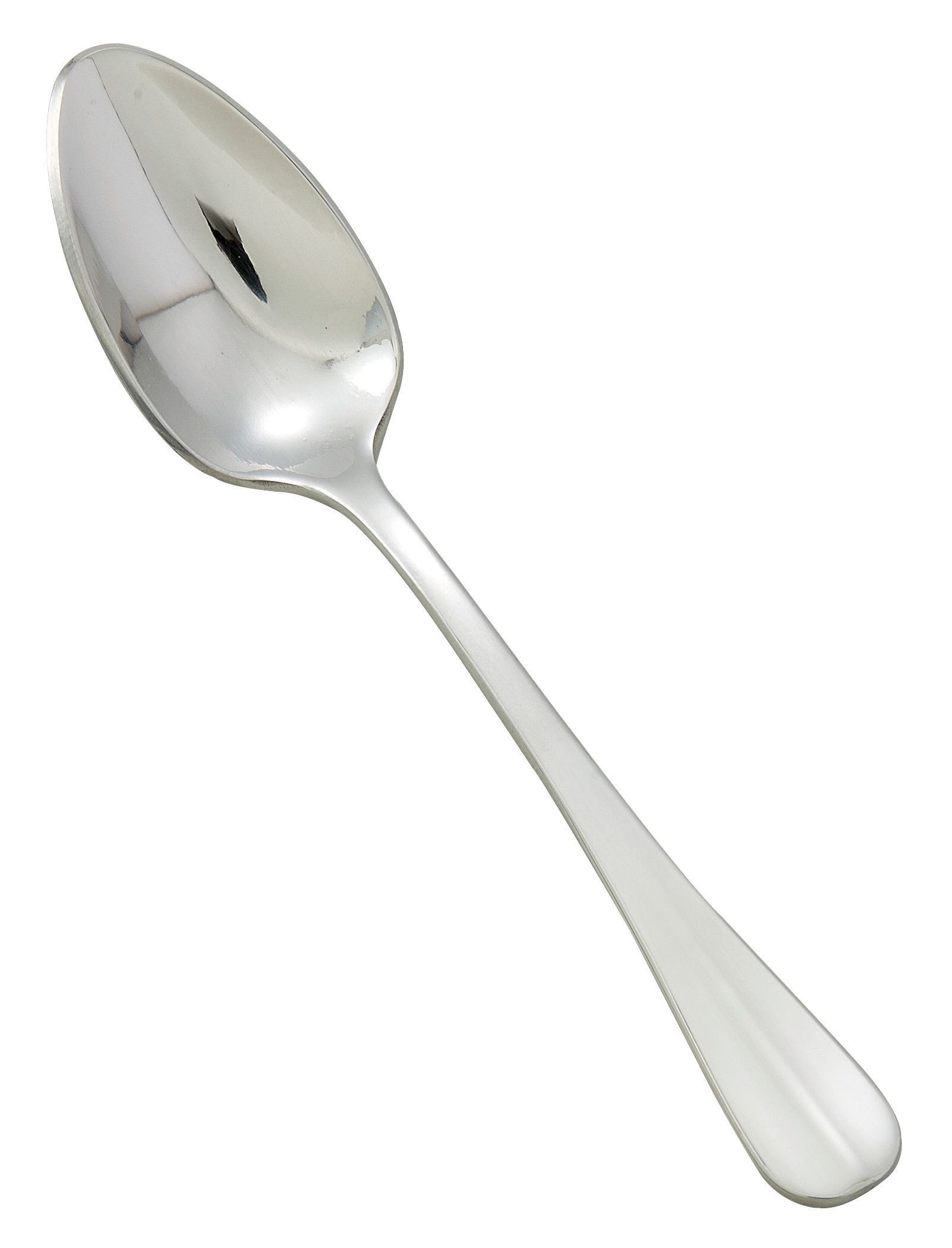 Winco 0034-09 Stanford Extra Heavy Stainless Steel Demitasse Spoon (12/Pack)