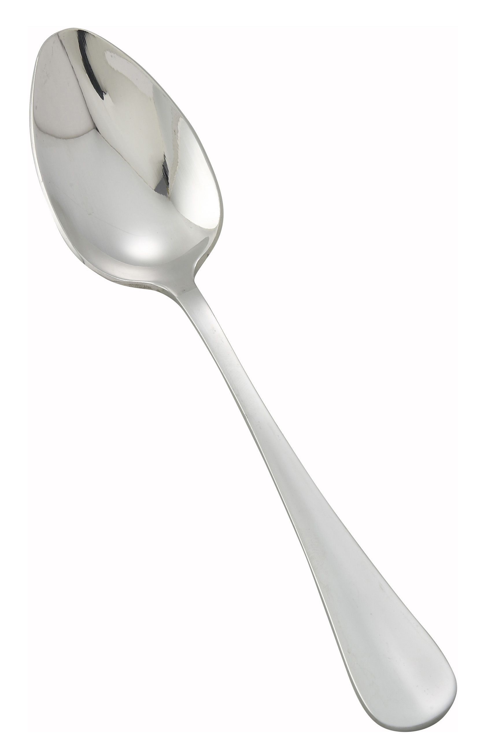Winco 0034-10 Stanford Extra Heavy Stainless Steel European Table Spoon (12/Pack)