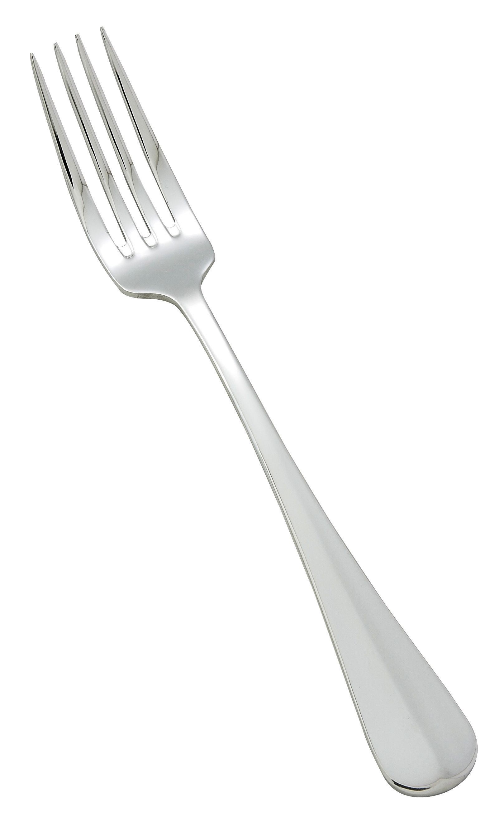 Winco 0034-11 Stanford Extra Heavy Stainless Steel European Table Fork (12/Pack)