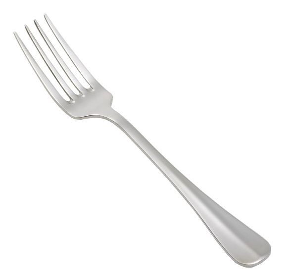 Winco 0034-061 Stanford Extra Heavy Weight 18/8 Stainless Steel Salad Fork (12/Pack)