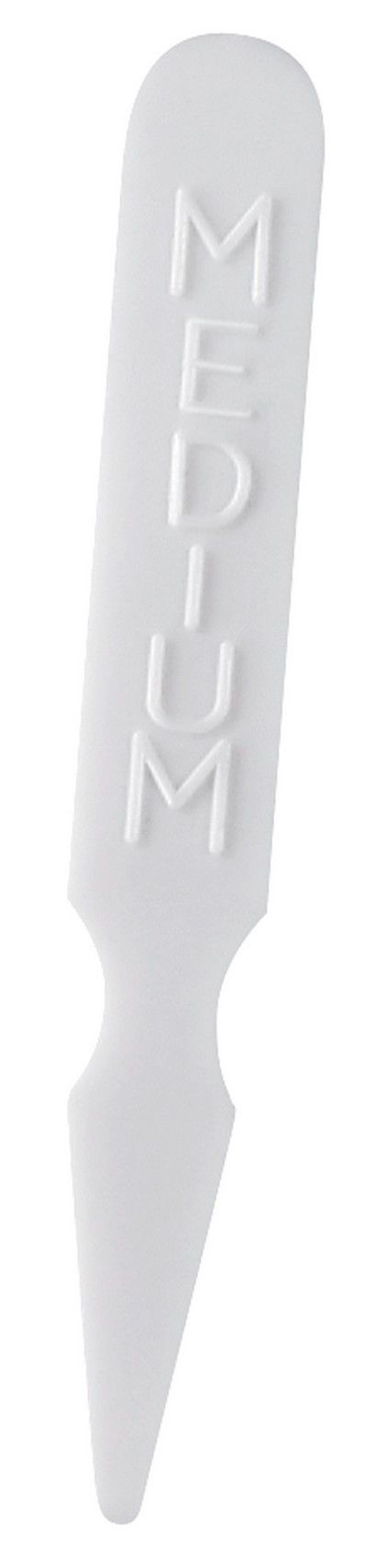 Winco PSM-M Steak Markers, Medium White, 1000/Bag