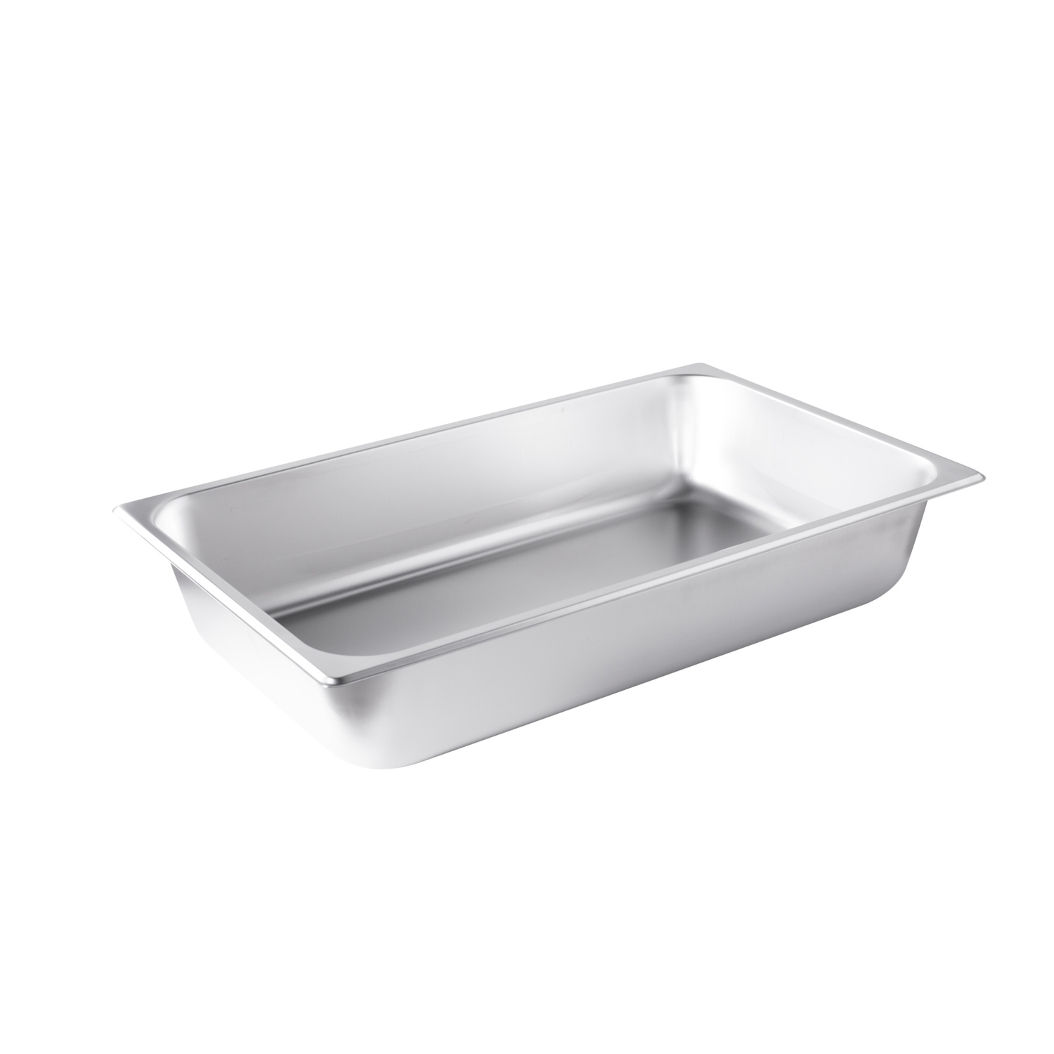 CAC China STPF-S25-4 Full Size 25-Gauge Stainless Steel Steam Pan, 4" Deep