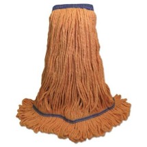 Super Loop Mop Head, X-Large Cotton/Synthetic, Orange