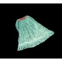  Blend Mop Heads, Cotton / Synthetic, Green, Medium