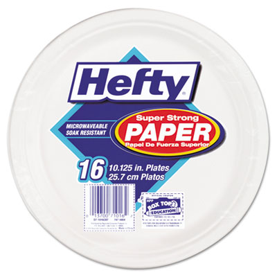 Super Strong Paper Dinnerware, 10 1/8