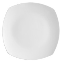 CAC China COP-SQ16 Coupe Porcelain Square Plate 10&quot;
