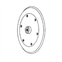 Franklin Machine Products  203-1017 Support, Center Plate (8-3/4Od)