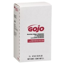 Gojo Supro Max Cherry Lotion Hand Cleaner, 2000 ml Refill, 4/Carton