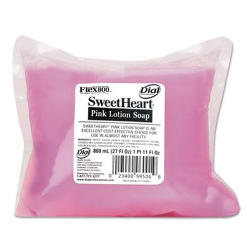 Sweetheart Pink Lotion Soap, 800 ml Refill, 12/Carton