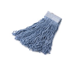 Synthetic Wet Mop Heads, Blue, 16 oz. 5-In Blue Headband