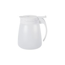 CAC China SYDP-32 Syrup Dispenser with White Cap 32 oz.