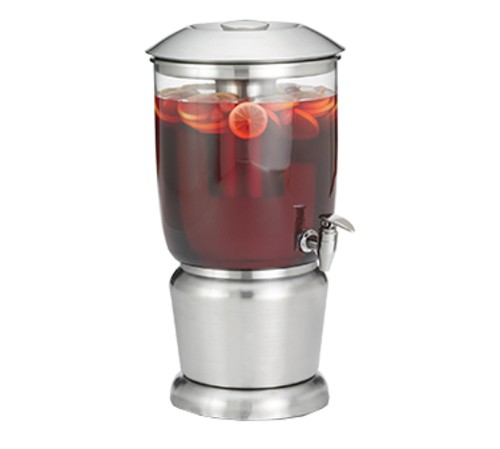 TableCraft 75 Stainless Steel 2.5 Gallon Beverage Dispenser