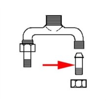 Franklin Machine Products  111-1150 Tailpiece (1/4 Npt )