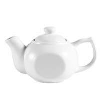 CAC China TPW-4 Accessories Tea Pot with Raised Lid 10 oz.