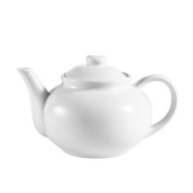 CAC China TPW-3 Accessories Tea Pot with Raised Lid 40 oz.