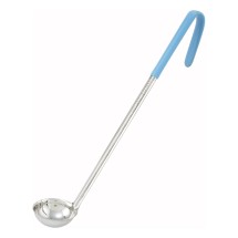 Winco LDC-05 Color-Coded Ladle 1/2 oz. with Teal Handle