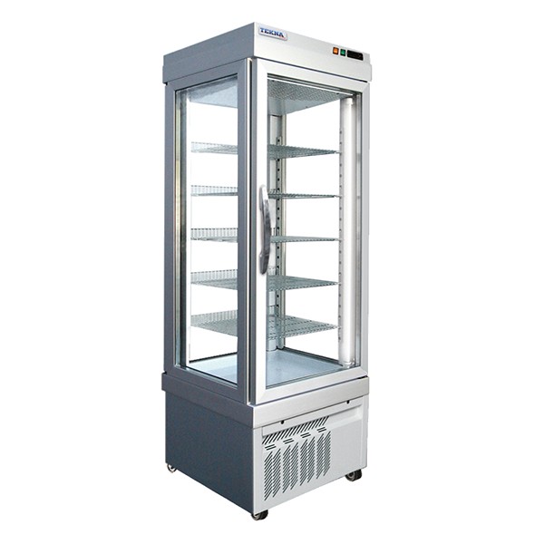Tekna 4400 NFP (8400 NFN) 4 Sided Glass Refrigerated Display Case