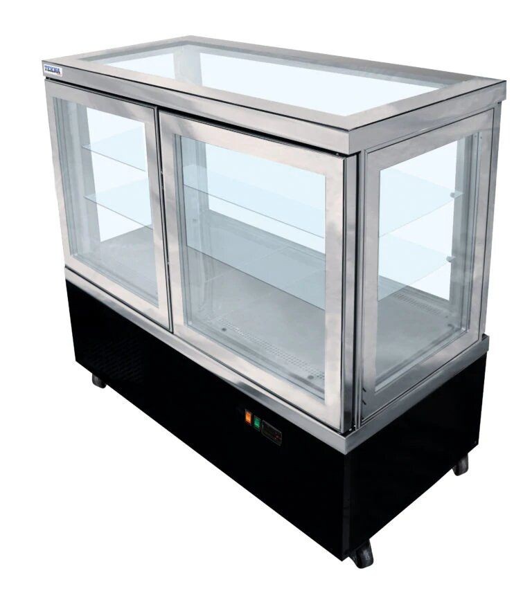 Tekna CIELO 132-5 NFP Glass Refrigerated Display Case 14 cu. ft.
