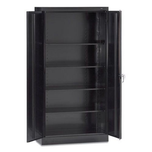 Tennsco 72" High Standard Black Cabinet, Assembled, 36" x 18" x 72"