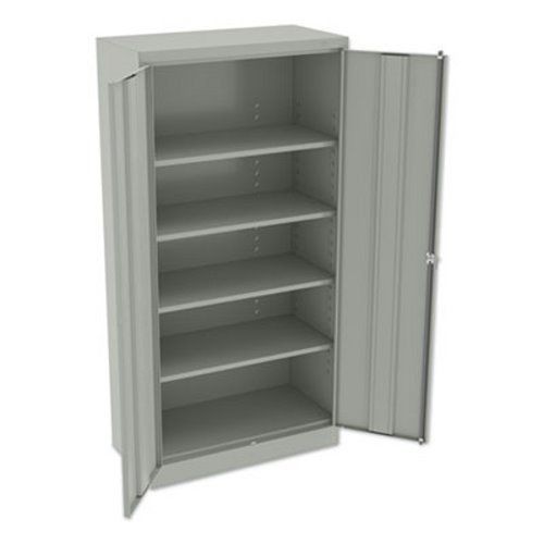 Tennsco 72" High Standard Light Gray Cabinet, Assembled, 36" x 18" x 72"
