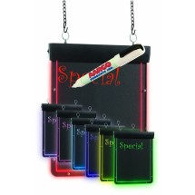 Aarco Products LF-2 Compact Ultra Lite Write-On Markerboard