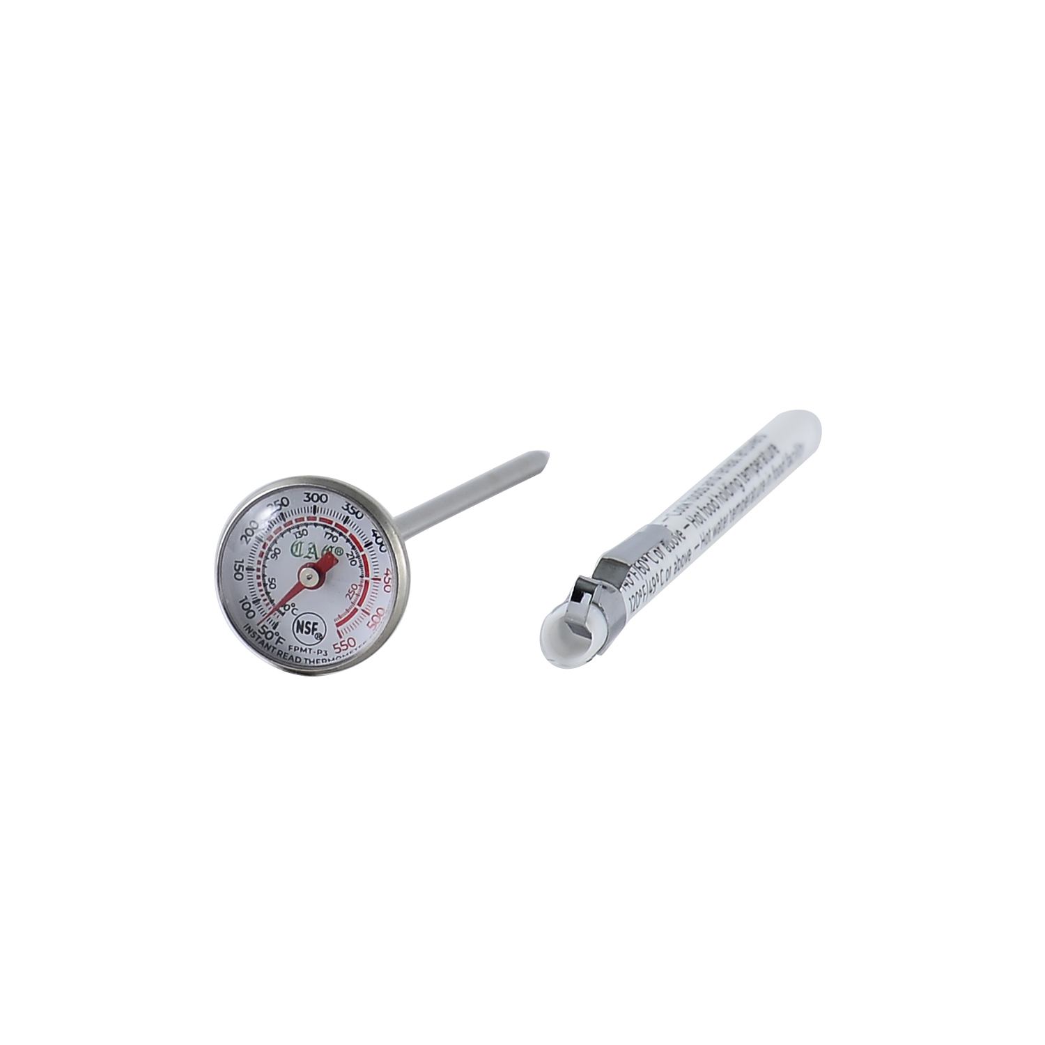 CAC China FPMT-P3 Equil Thermo Pocket Test Thermometer, 50-550F/10-288C