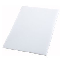 Winco CBWT-1218 White Cutting Board 12&quot; x 18&quot; x 1/2&quot;
