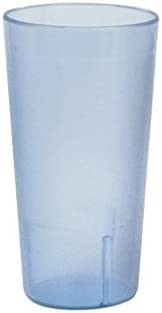 TigerChef Blue Break-Resistant Plastic Tumblers 16 oz. - 1 doz