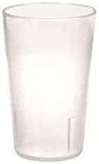 TigerChef Clear Break-Resistant Plastic Tumblers 5 oz. - 1 doz