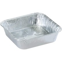 TigerChef Disposable Aluminum Foil Square Cake Pans, 9&quot; x 9&quot; 30/Pack