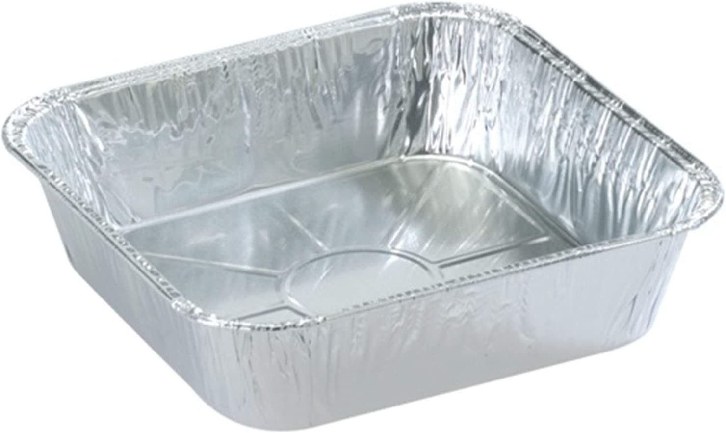 TigerChef Disposable Aluminum Foil Square Cake Pans, 9" x 9" 30/Pack