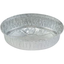 TigerChef Disposable Round Aluminum Foil Pans 9" - 40 pcs