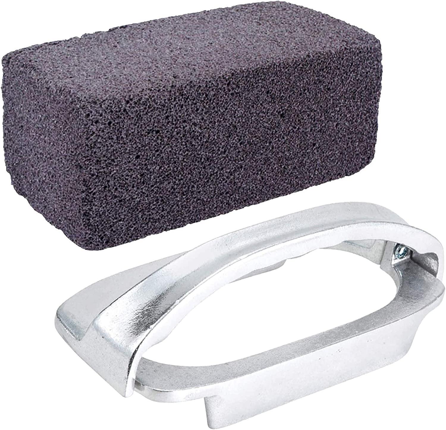 TigerChef Grill Cleaning Brick and Grill Brick Holder Set