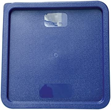 TigerChef Midnight Blue Square Lid Covers for 12, 18 & 22-Quart Food Storage Containers, - 4 pcs