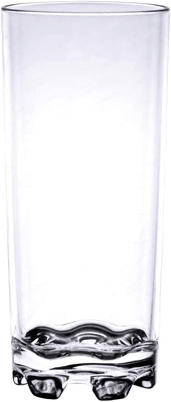 TigerChef Polycarbonate Classic Tumbler 12 oz. 6/Pack
