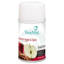 TimeMist Premium Air Freshener Refill, Dutch Apple & Spice, 6.6 oz. Aerosol, 12/Carton