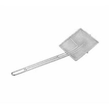 TableCraft 2677 Tin Plated Square Fine Mesh Skimmer 6-1/2&quot;