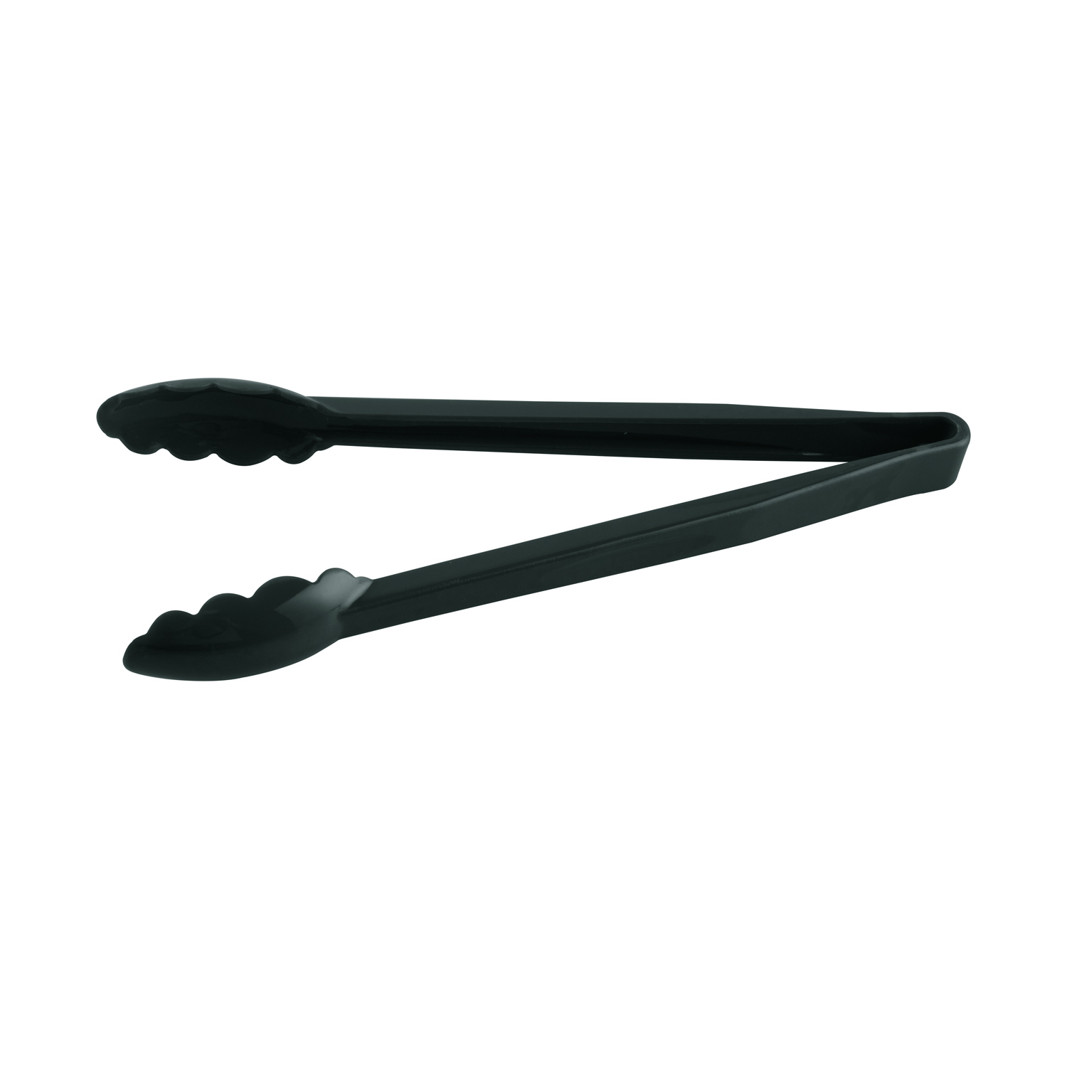 CAC China UTKU-12BK Black Plastic Utility Tongs 12"