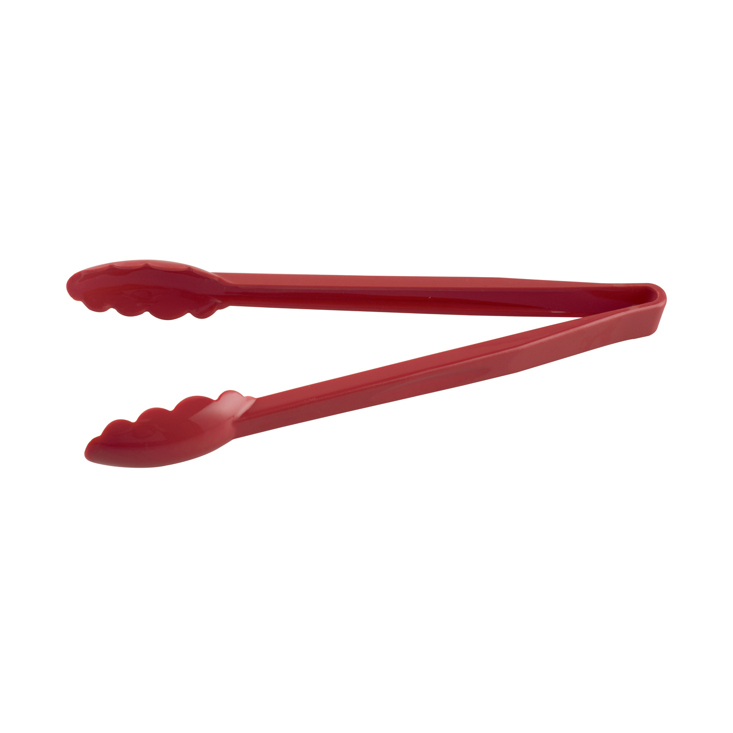 CAC China UTKU-12R Red Plastic Utility Tongs 12"