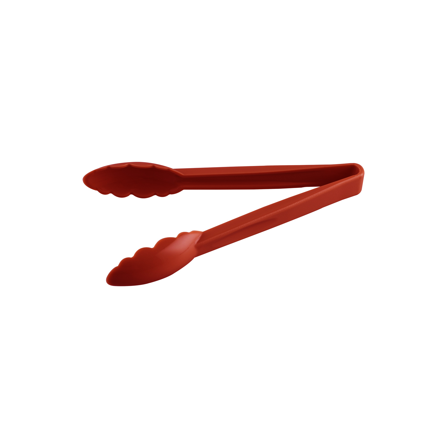 CAC China UTKU-9R Red Plastic Utility Tongs 9"