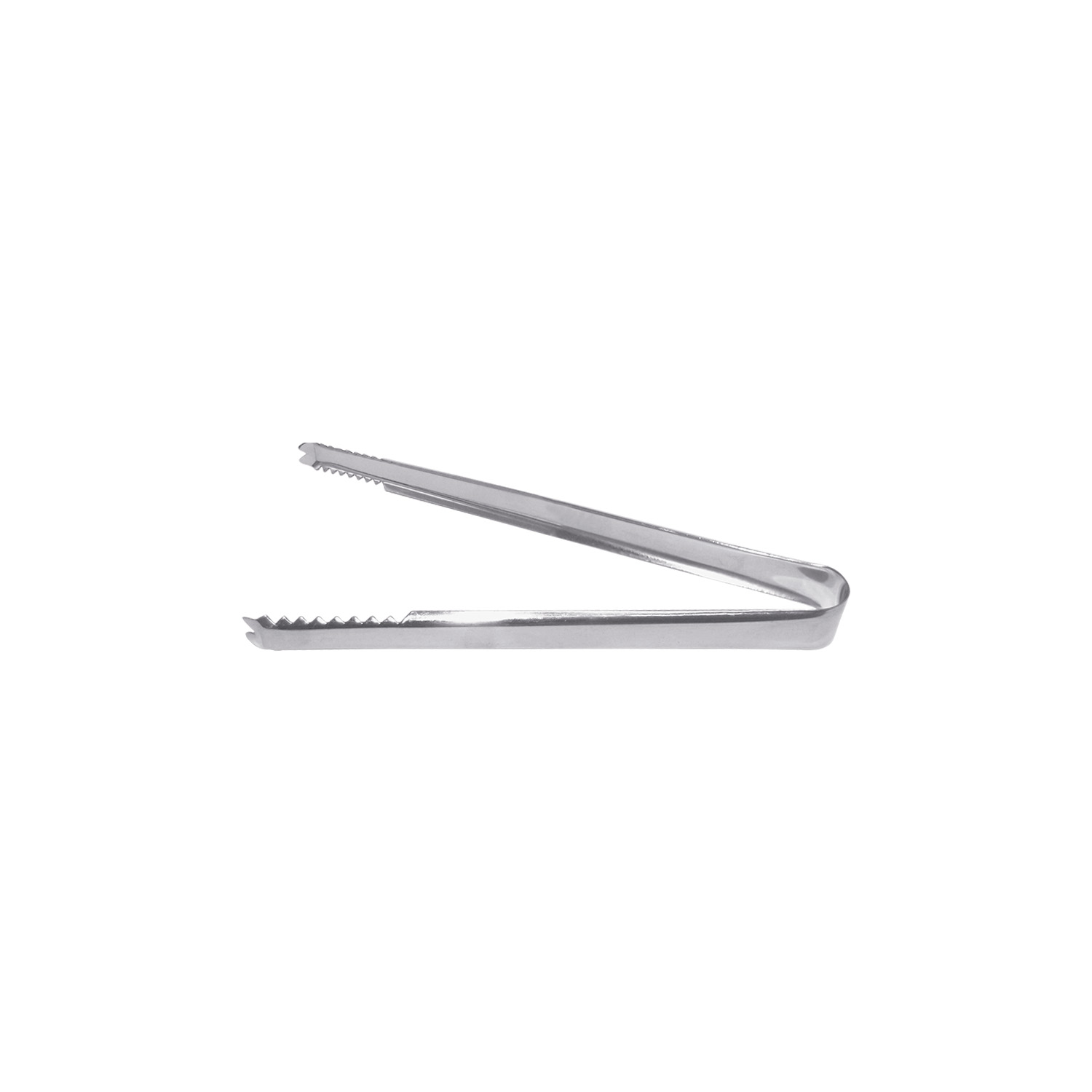 CAC China SERT-7 Stainless Steel Serrated Tongs 7 1/4"