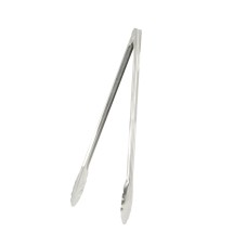 CAC China SSUT-16-10 Heavy Duty Stainless Steel Utility Tong 1mm 16&quot;