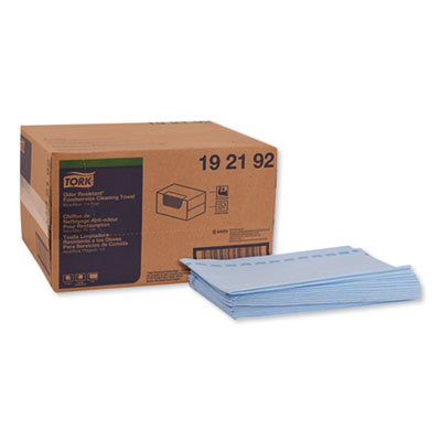 Tork Blue Antimicrobial Foodservice Cloths,13" x 24", 150/Carton
