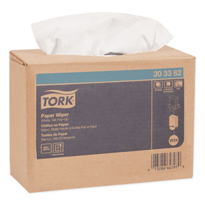 Tork Paper Wipers, Pop-Up Box, 9-3/4" x 16-3/4" 1000/Carton