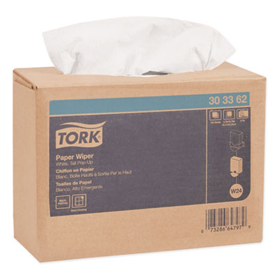 Tork Paper Wipers, Pop-Up Box, 9-3/4" x 16-3/4" 1000/Carton