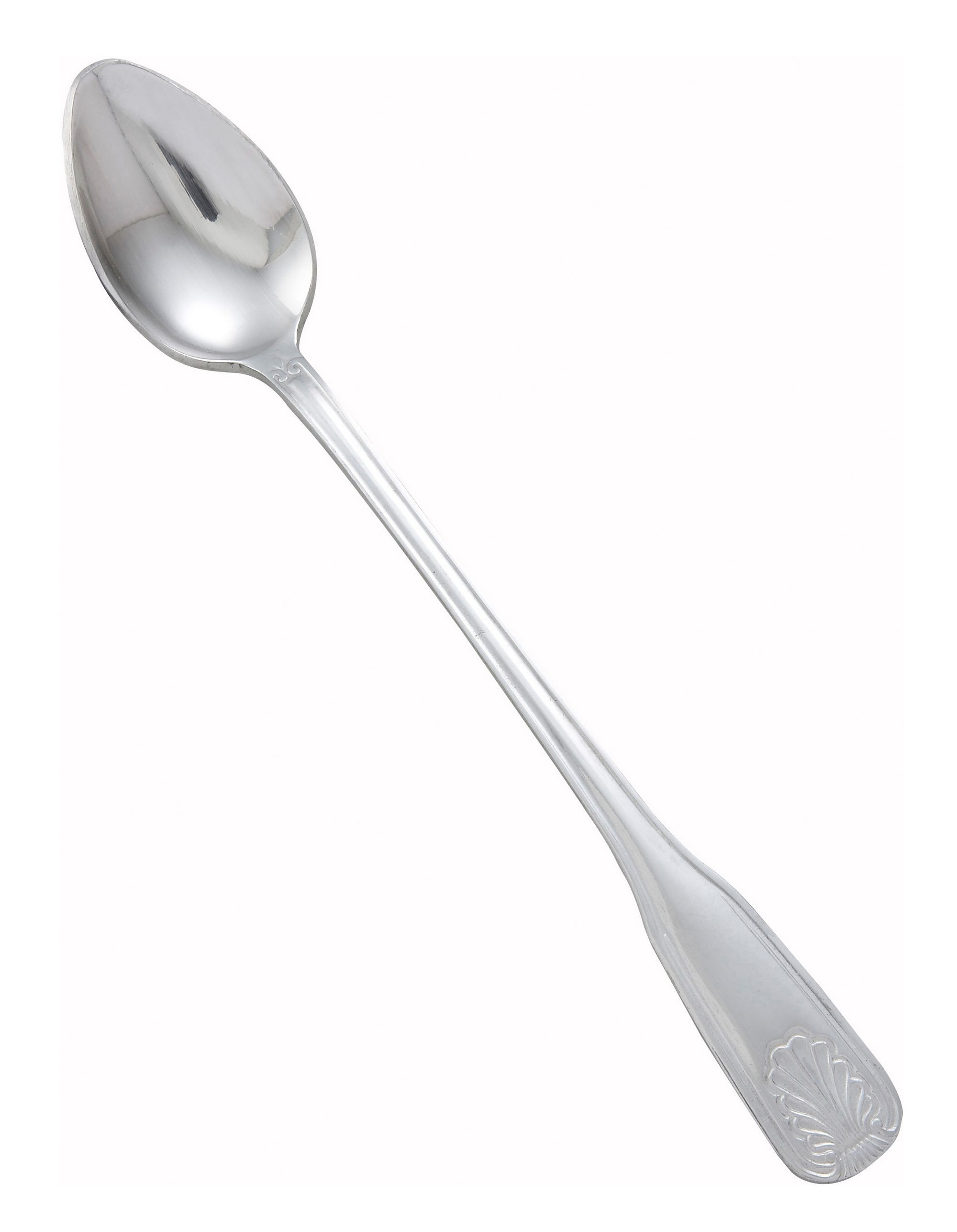 Winco 0006-02 Toulouse Heavy Mirror Finish Stainless Steel Iced Teaspoon (12/Pack)