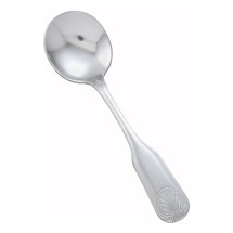 Winco 0006-04 Toulouse Heavy Mirror Finish Stainless Steel Bouillon Spoon (12/Pack)