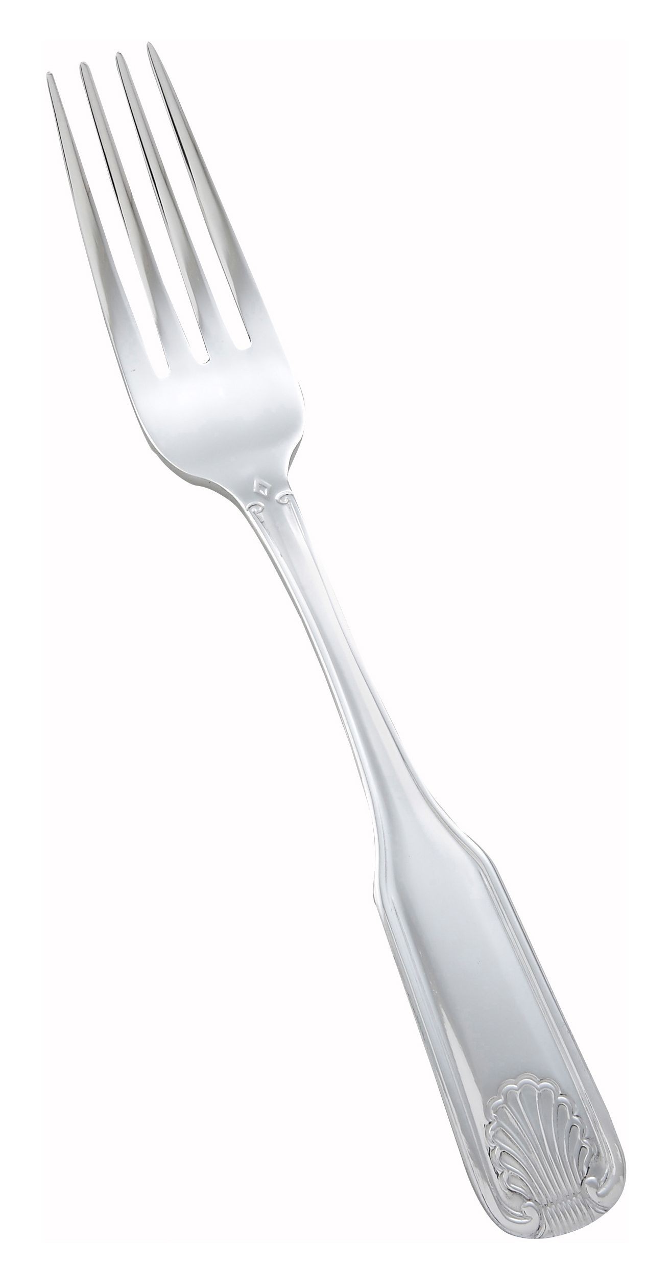 Winco 0006-05 Toulouse Heavy Mirror Finish Stainless Steel Dinner Fork (12/Pack)