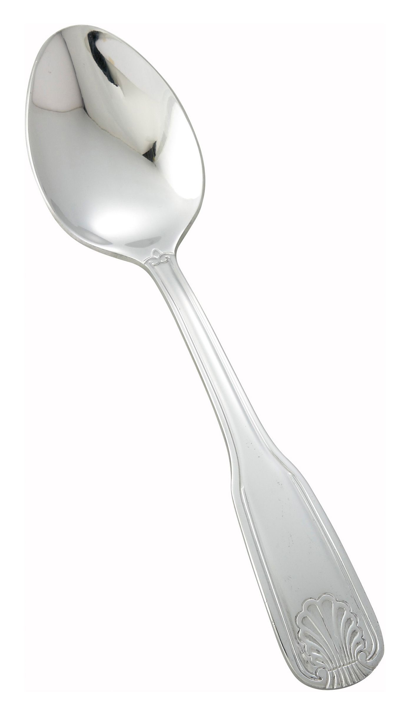 Winco 0006-10 Toulouse Heavy Mirror Finish Stainless Steel Table Spoon (12/Pack)