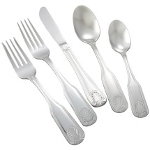 Winco TOULOUSE-HVY Toulouse Heavy Weight 5-Piece Place-Setting for 12 (60/Pack)
